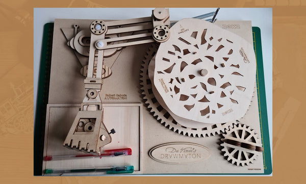 Bouw Blog #4: Da Vinci Tekenmachine - Robot van Monique
