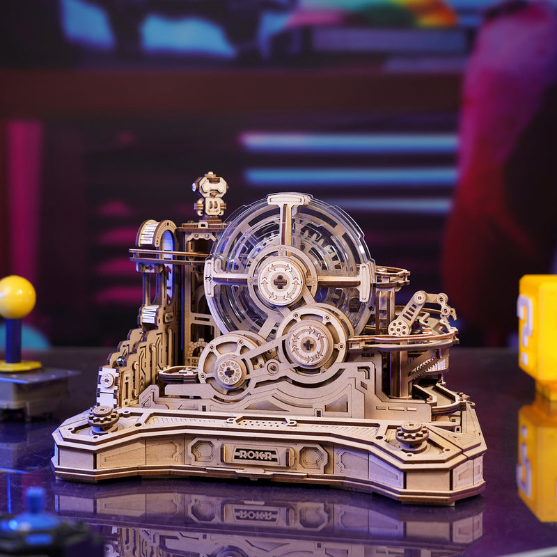 Mechanische Murmelbahn