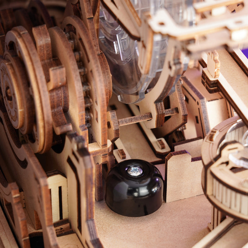 Mechanische Murmelbahn