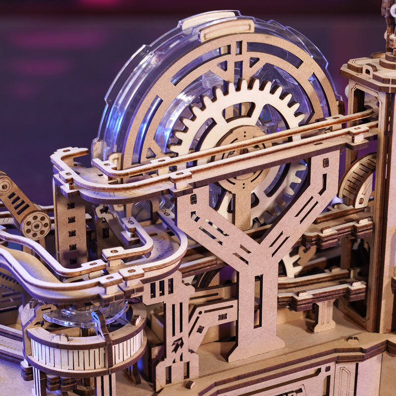 Mechanische Murmelbahn