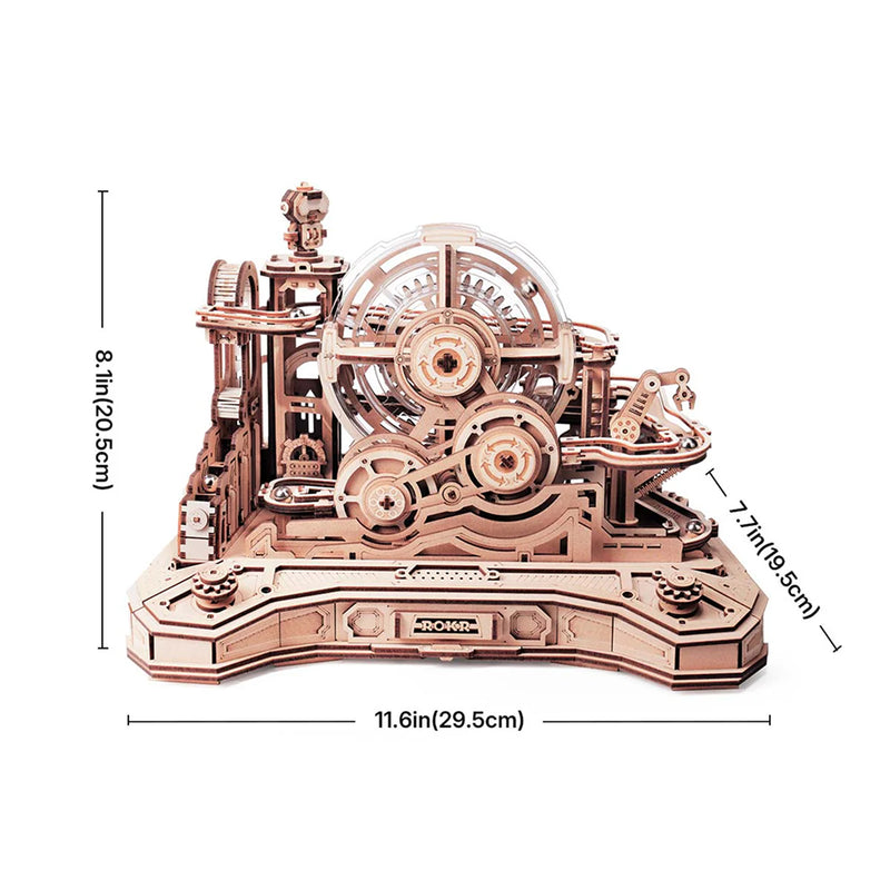 Mechanische Murmelbahn