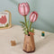 Rosa Tulpe